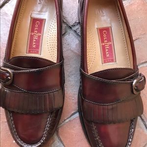 Cole Haan 3516 Kiltie Buckle Loafers, Size 9.